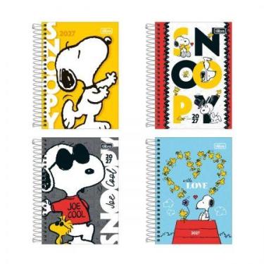 Imagem de Agenda espiral diária Snoopy 2027 - Tilibra