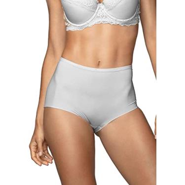 Imagem de Calcinha Calça Clássica Virtuel DeMillus 57498 Branco Cor:Branco;Tamanho:EG