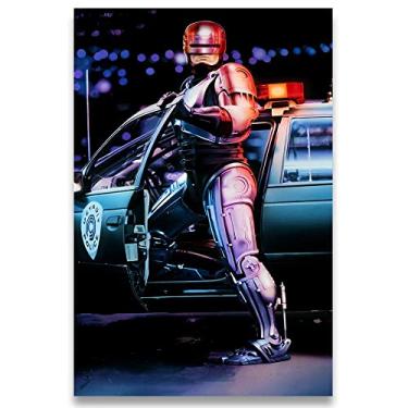 Imagem de Poster Decorativo 42cm x 30cm A3 Brilhante Robocop b1