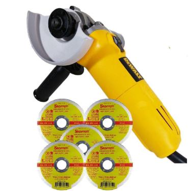 Imagem de Esmerilhadeira Velocidade Variável 4&quot; DWE4118-B2 DEWALT + Discos 