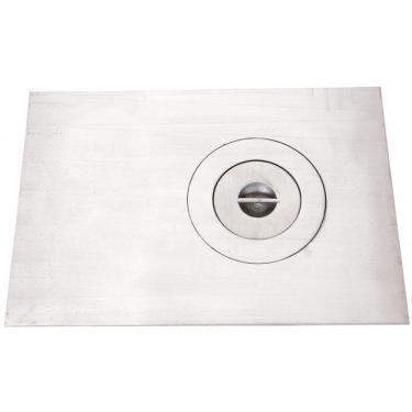 Imagem de Chapa Fogão A Lenha Econômica P 45X65 Polida