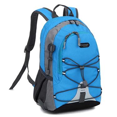 Imagem de Mochila impermeavel Esportivas viagem Masculino/Feminino 2022 novo estilo Azul