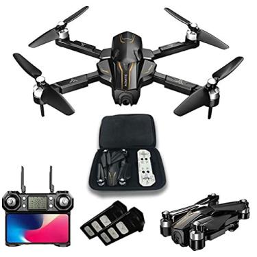 Imagem de BUBIDU Drone 30Mins Flight, GPS Drone com câmera para adultos 4K UHD FPV, GPS RC Quadcopter com motores sem escova, distância de controle remoto de 1000M, retorno automático, câmer