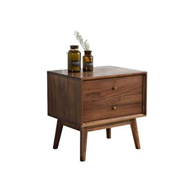 Imagem de Criados-mudos Mesa de cabeceira Locker de madeira moderna sala de estar mesa de café mesa mesa de cabeceira mesa armário de armazenamento de mesa Mesas de cabeceira para quarto