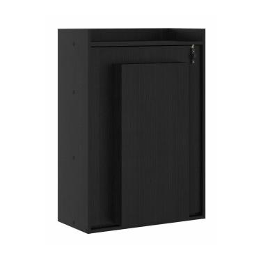 Imagem de Armário Com Mesa Dobrável Multimóveis Preta