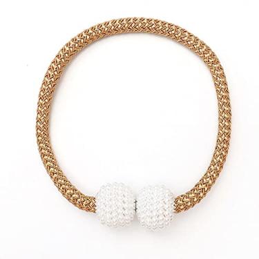 Imagem de Cinta de cortina sem montagem de cortina perfurada alça magnética fivela de cortina prendedores de cortina suportes de cortina, T10,1 Pçs