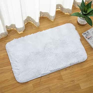 Imagem de SHENGANG Tapete de Banho, Sala de Estar, Jantar, Quarto, Branco, 40x60cm