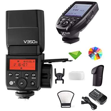 Imagem de GODOX V350N TTL Flash para Nikon 1/8000s GN36 com Godox Xpro-N Flash Trigger Câmera HSS Flash com bateria recarregável de 2000mAh 500 vezes Full Power Flash para Nikon D500 D3100 etc (V350-N)