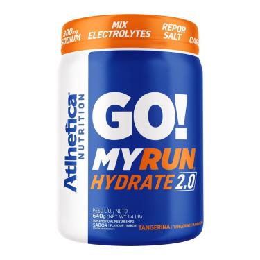 Imagem de Go! My Run Hydrate 2.0 - 640g Tangerina - Atlhetica Nutrition