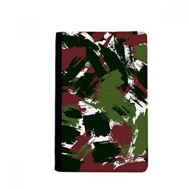 Imagem de Porta-passaporte padrão ilustração de grão arte grafite notecase burse capa carteira porta-cartão, Multicolor