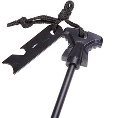 Imagem de Pederneira Sobrevivência Lorben Magnésio Camping Acendedor de Fogo Abridor Garrafa