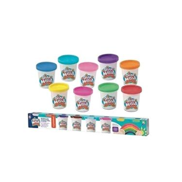 Imagem de Massa Massinha Diver Massa Kit com 8 Potes - 400G - Divertoys, DiverToys