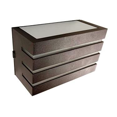 Imagem de Arandela Frisada Parede Muro Externa/Interna Frizzy (Branco)