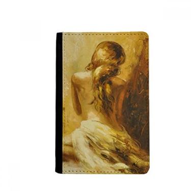Imagem de Carteira Blonde Back Babe Girl Pretty Gal Porta-passaporte Notecase Burse Capa carteira porta-cartões