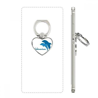 Imagem de Suporte universal para celular com estampa de golfinho azul oceano