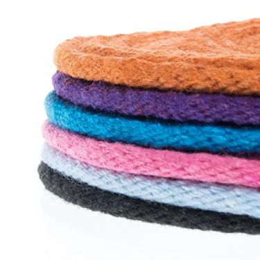 Imagem de Corda de algodão trançado sólido Golberg – (1/8 polegadas x 30 m, roxo)