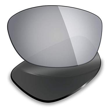 Imagem de Mryok Lentes de substituição para Arnette Hot Shot AN4182 - Opções, Polarizado - Titânio prateado, One Size