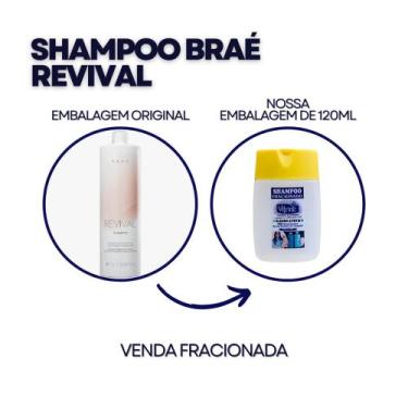 Imagem de Shampoo Revival Braé Immediate Reconstruction Fracionado 120ml - Shamp