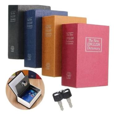Imagem de Made in China Cofre Livro Formato Dicionário De Inglês Tamanho Grande 24,5 x 16 x 5,5 cm