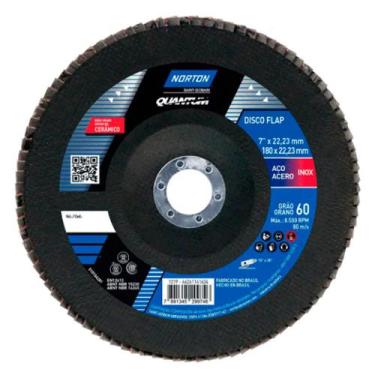 Imagem de Disco Lixa Flap-Disc Norton R996 Quantum 4.1/2" 60