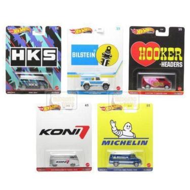 Imagem de Carrinhos Hot Wheels Premium Kit c/ 5 Cultura Pop Mattel