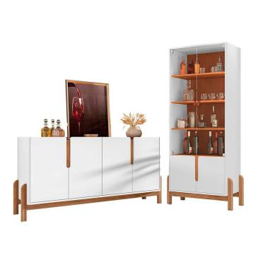 Imagem de Conjunto Buffet 170 e Cristaleira Luisa