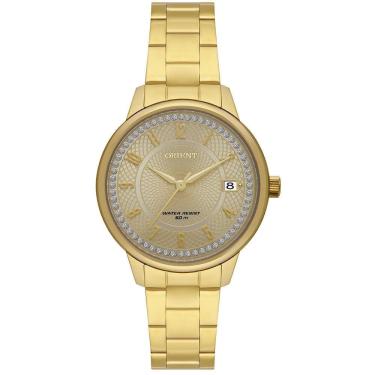 Imagem de Relógio Orient Feminino Ref: Fgss1251 C2kx Casual Dourado