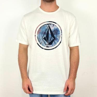 Imagem de Camiseta Volcom Circle Dye Off White