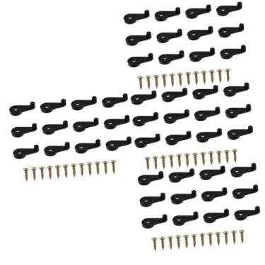 Imagem de HEMOTON 400 Unidades Unhas Espelhadas Clipe De Vidro Espelho Suporte De Prateleira De Vidro Hardware De Suspensão De Espelho Para Porta Retentor Clipe De Prateleira Plástico Armário