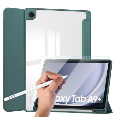 Imagem de Capa + Caneta Stylus + Vidro Para Tablet Samsung A9+ 11 X210