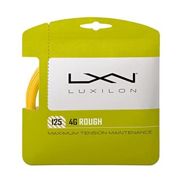 Imagem de Luxilon Corda de tênis 4G, ouro, calibre 16L/1,25 mm (WRZ997114)