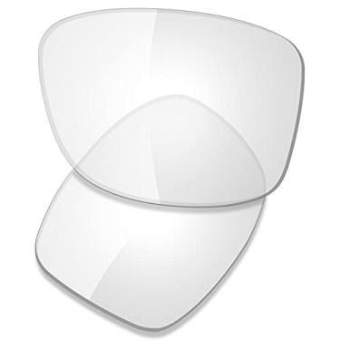 Imagem de SAUCER Lentes de substituição premium para óculos de sol Oakley Jupiter Carbon OO9220 High Defense - HD transparente