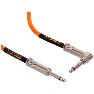 Imagem de Ernie Ball Cabo de instrumento, laranja neon, 3 m (P06079)