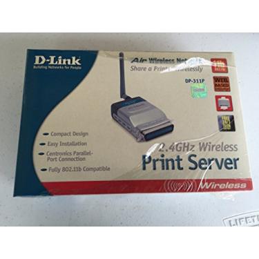 Imagem de D-Link Servidor de impressão sem fio DP-311P, 1 porta Centronics, 802.11b, 11 Mbps