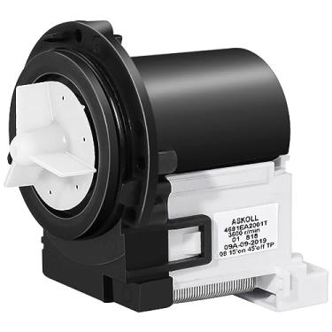 Imagem de 4681EA2001T motor de bomba de drenagem de lavadora, substituição para máquina de lavar LG, peça #AP5328388, 2003273, 4681EA2001D