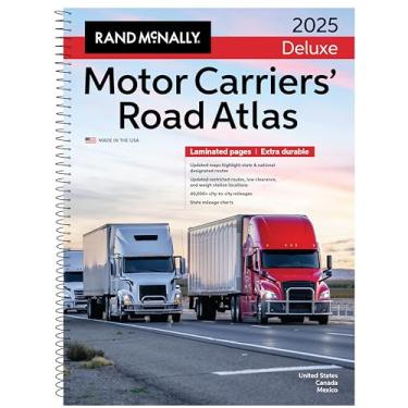 Imagem de Rand McNally 2025 Deluxe Motor Carriers Road Atlas: United States, Canada, Mexico