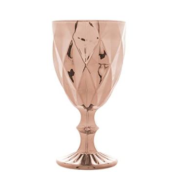 Imagem de Lyor CJ 6 TAÇAS P/ÁGUA DE VIDRO DIAMOND ROSÉ 325ml