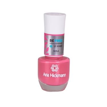 Imagem de Esmalte Hipoalergênico Ana Hickmann 9ml - Coleção Be Free, Cor Nina - Secagem Rápida e Aplicação Suave