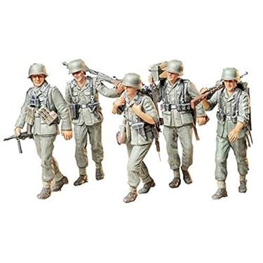 Imagem de TAMIYA Conjunto de figuras de plástico Accys de metralhadora alemã 1/35 TAM35184