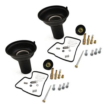 Imagem de LJSPTU MOTOALL Kit de reparo de diafaragma de carburador de motocicleta para Honda Steed Shadow VT VLX 600 1994-2003 (Cor: 2 conjuntos)