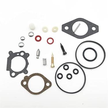 Imagem de LJSPTU Kit de reparo de carburador para Briggs & Stratton Quantum 492495 493762 498260 Acessórios de diafragma de motosserra mecanizada (Cor: 1 CONJUNTO)