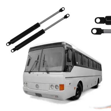 Imagem de Par Amortecedores Geladeira/motor Mercedes ônibus O-400 [F103]