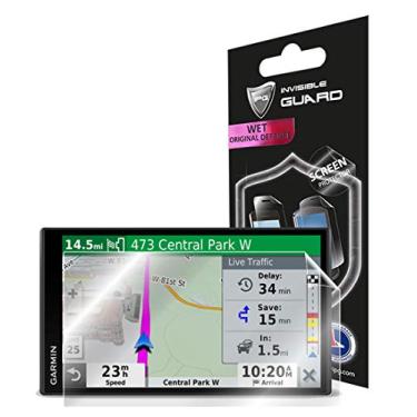 Imagem de IPG para Garmin DriveSmart 65 e Navegador GPS Traffic de 17,7 cm, Película invisível ultra HD transparente, antiarranhões, protetor de pele – liso/autocurativo/livre de bolhas