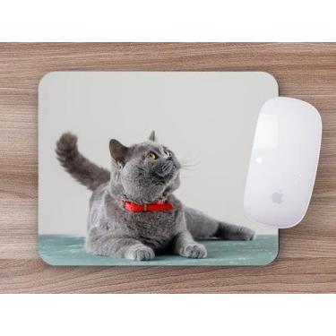 Imagem de Mouse Pad Emborrachado Personalizado Gatos Cat Felino - Deluzz, Pequen