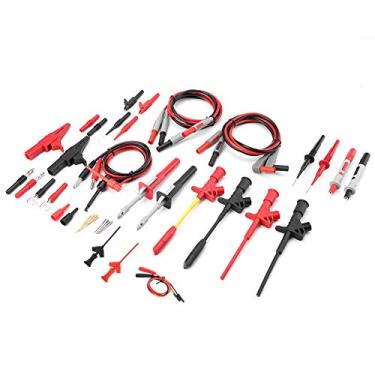 Imagem de Kits de Teste de Sonda de Multímetro Plugável 15 Em 1, Cabo de Teste BNC para a Maioria Dos Multímetros Digitais