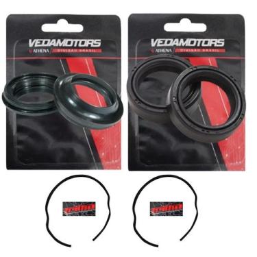 Imagem de Retentor Bengala, Guarda Pó, Trava Hunter 125 2004 Á 2009 - Vedamotors