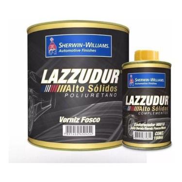 Imagem de Verniz PU Fosco 750ml C/ Endurecedor 150ml Lazzuril