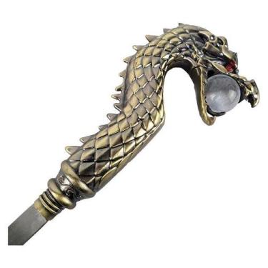 Imagem de Bengala Dragão Com Adaga Camuflada - Tenda Medieval