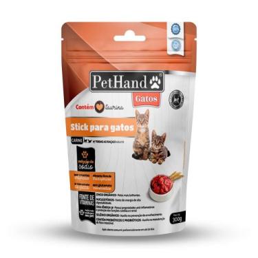 Imagem de Sticks para Gatos Super Premium Carne 300g PetHand