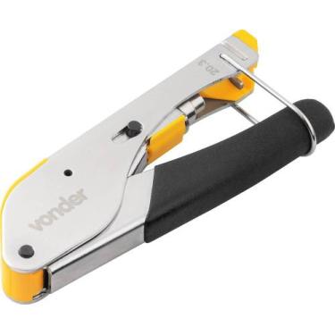 Imagem de Alicate Crimpador p/ Cabo Coaxial VONDER